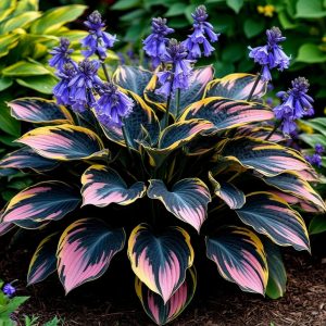 Хоста Пайн Эхо купить по цене от 699р. в интернет-магазине «Посадика» с доставкой почтой в в Минусинске и по всей России – [изображение №1].